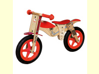 Bild für Bino Laufrad rot für Babys aus hochwertigem Holz