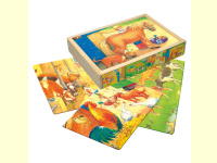 Bild für Bino Stallanimo: 4 Puzzle Box, Tier