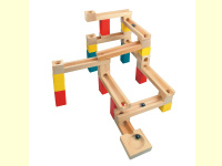 Bild für Bino Baumurmelbahn aus Holz von Bino 33 Teile Spielzeug