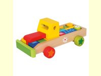 Bild für Bino Auto mit Formklötzchen bunt - Kleinkindspielzeug