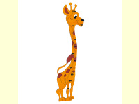 Bild für mertens Messlatte Giraffe Maxi 36 x 50 cm