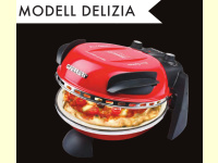 Bild für G3 Ferrari Pizzaofen Turbo Pizzamaker Delizia G10006 Pizzamaker Miniofen rot