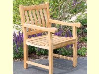 Bild für deVries Gartenmöbel 2 Stühle Sessel Mendip Teak 