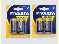 Bild für Varta 4 Stück Batterien Baby C